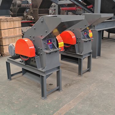 邦隆小型泔水饼高效多锤头型粉碎机设备PC600x400锤式破碎机