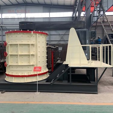 数控立轴制砂机 板锤复合破机 山石开采鹅卵石细砂机