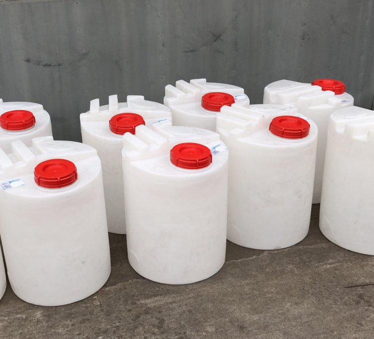 加厚200L圆形塑料加药箱 防腐蚀耐酸碱塑胶容器 加药桶厂家