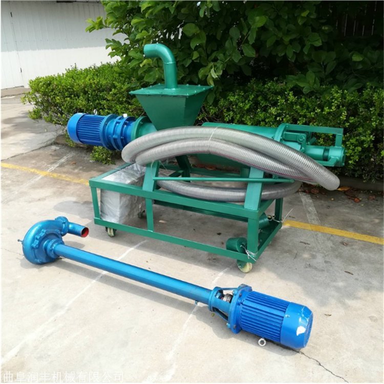 猪尿粪挤压脱水机 养殖粪污干湿分离机厂家