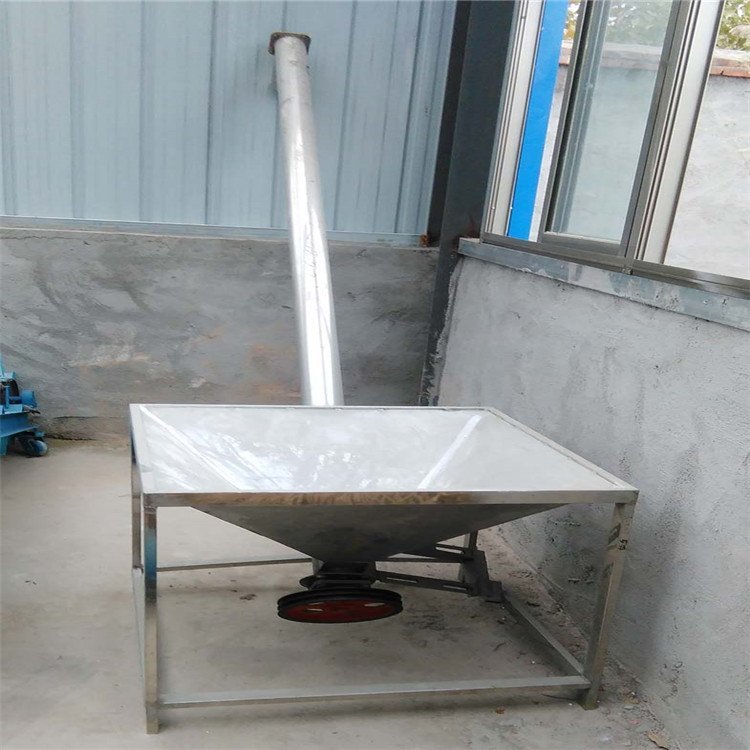 无轴螺旋给料机 螺旋带式垂直输送机 六九重工不锈钢螺旋式提升QA4