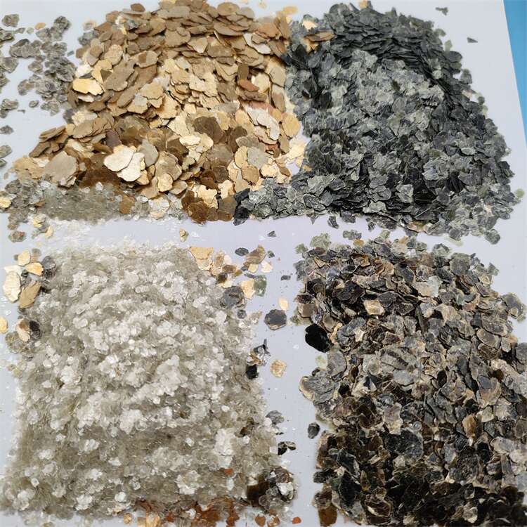 陶瓷电绝缘材料云母 外墙装饰耐高温云母片合成云母粉油漆橡胶用