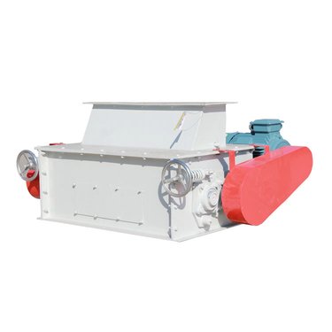 双鹤厂猫砂高强对辊破碎机 玉米大米粉碎机 二氧化硅碎粒机