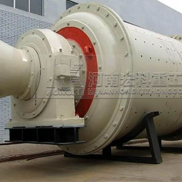 宏科选矿厂 格子型球磨机2745 铁矿磨粉设备现场供参考