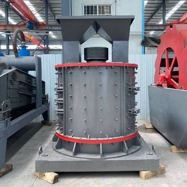 矿石机制砂复合破机 立式鹅卵石你制砂机 电石渣粉机