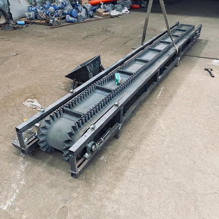 食品传送带皮带输送机 平行长距离传送皮带输送机 中天 批量加工Facai