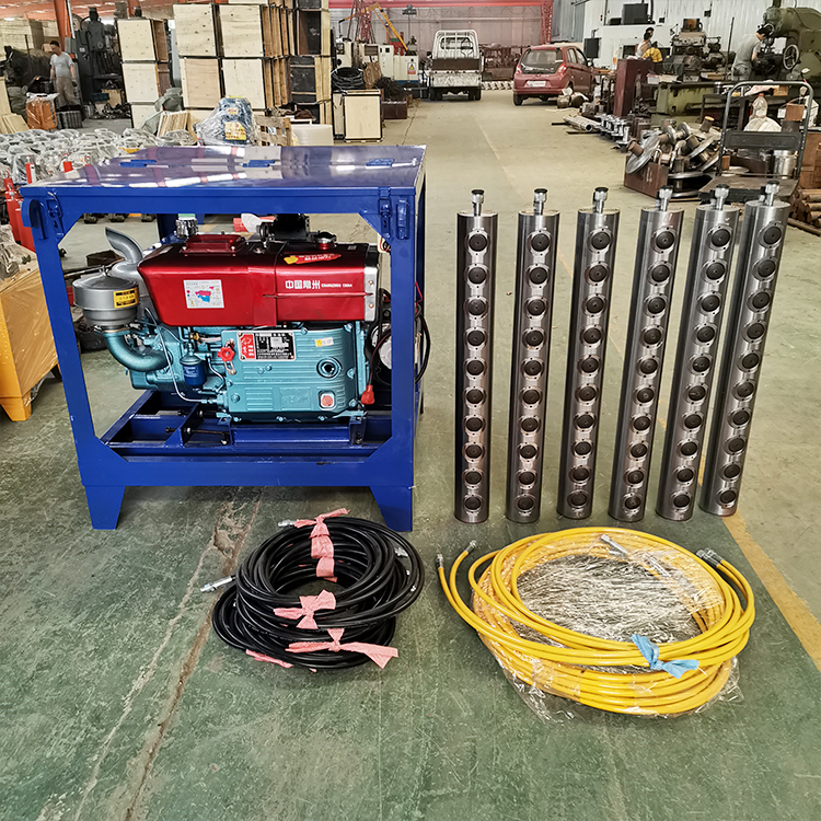 柱塞式液压劈裂棒 电动分裂棒 大型矿山岩石劈裂机