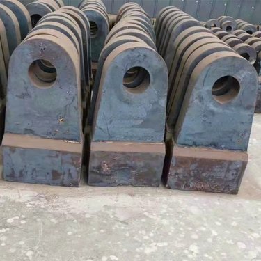 一鼎1414箱破甩锤 鹅卵石制砂机锤头 砂厂用破碎机配件