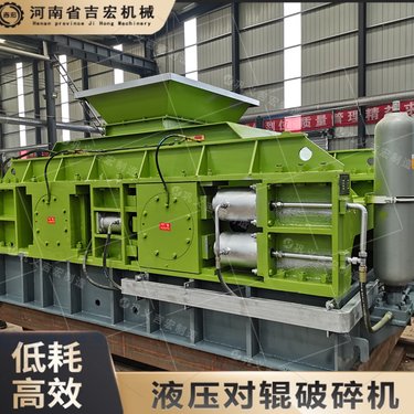 时产30吨山石对轨破碎机 鹅卵石新式双辊制砂机 既能破碎也可制沙