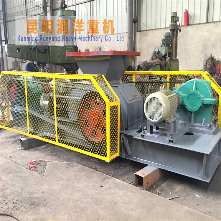 全自动液压对辊机 小型对辊制砂机 石头制砂生产线设备 石料破碎