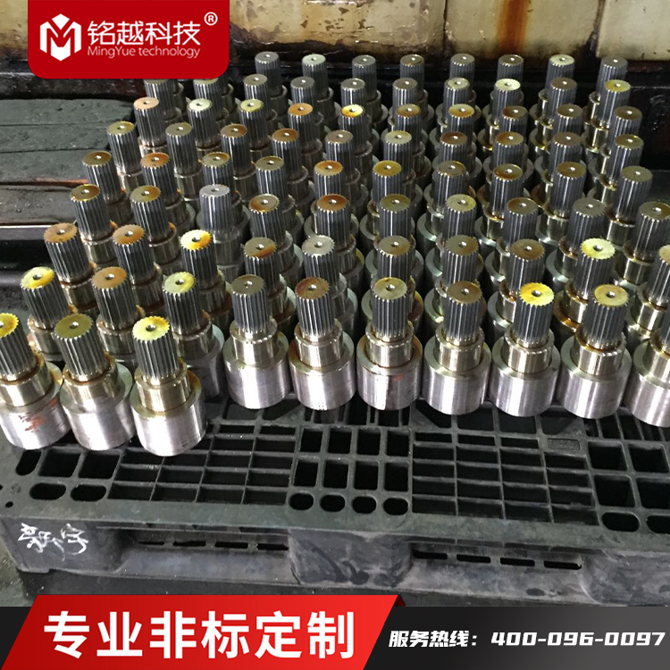均先机械 螺旋输送机绞龙配件渐开齿中吊轴及轴套 耐磨耐用