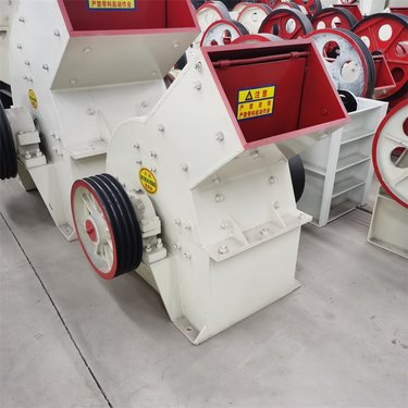小锤破 赤铁矿锤式破石机 小型铁选矿锤破碎机