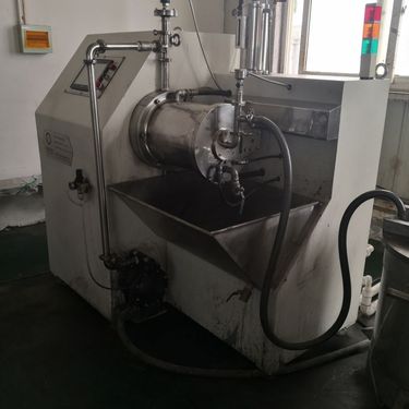 二手10L卧式陶瓷纳米砂磨机 化工色浆涂料农药精细研磨机