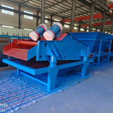 现货1230脱水筛尾砂细沙回收机细沙筛分脱水机高频振动筛