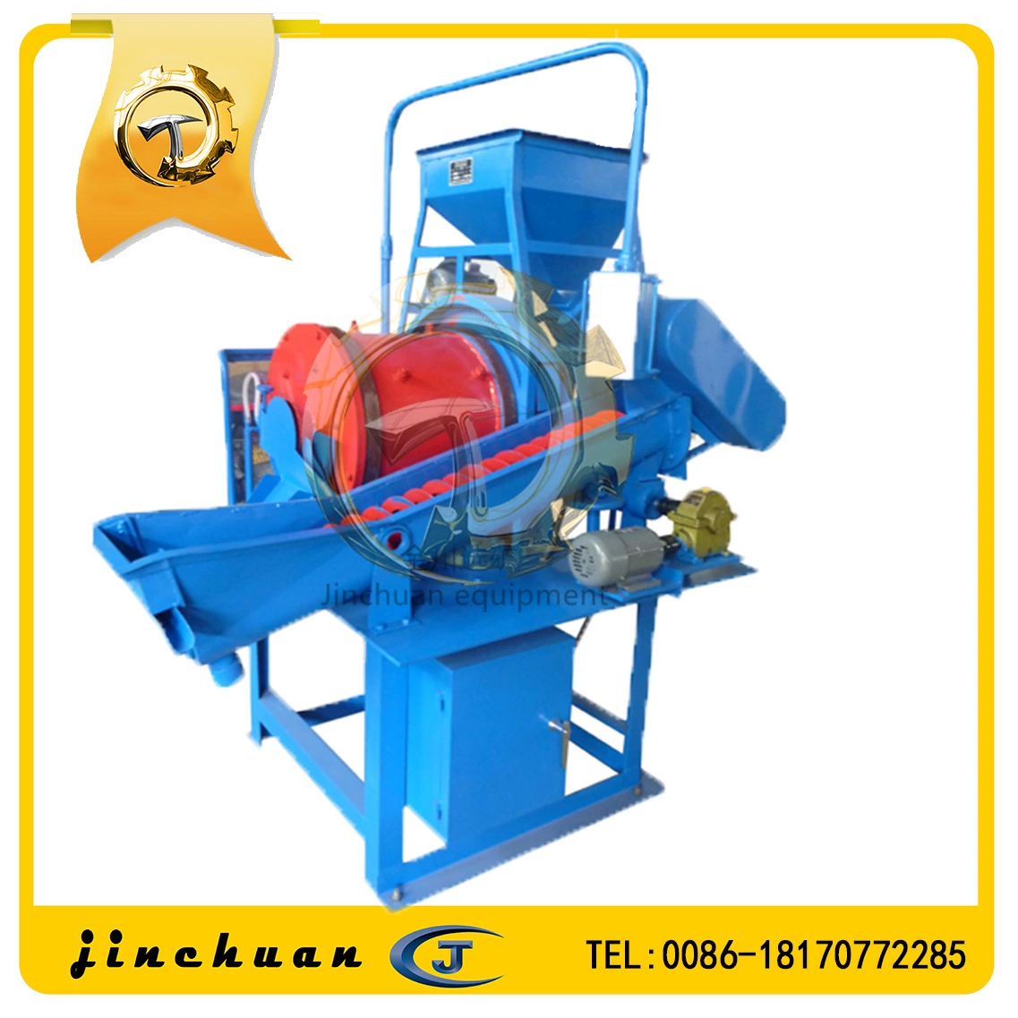 JC品牌XMQL型号格子型球磨机闭路连续磨矿设备