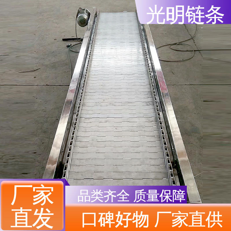 光明 裙边式输送机 耐高温耐腐蚀 玉米土豆清洗机传送带