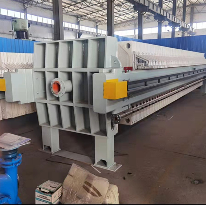 隔膜压榨式压滤机液压一次性过滤机过滤压力0.6MPa运行稳定