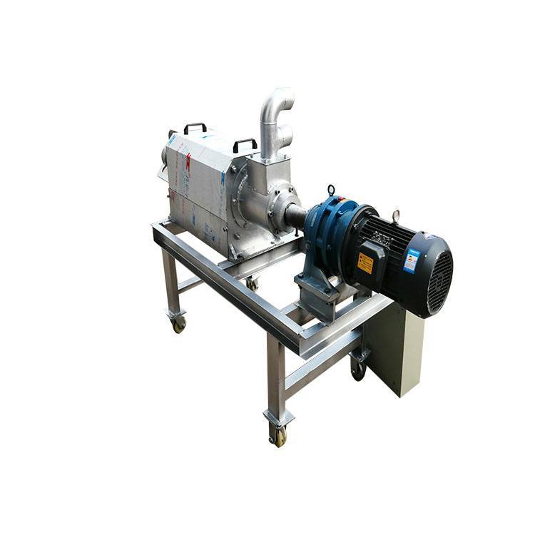 养殖场用粪便干湿分离机 螺旋式猪粪挤干机 鸡粪鸭粪脱水机