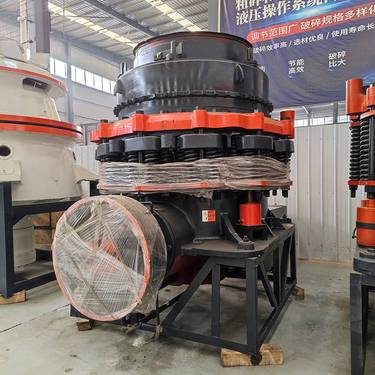 时产150吨圆锥破碎机 多缸液压圆锥破 矿石岩石粉碎机