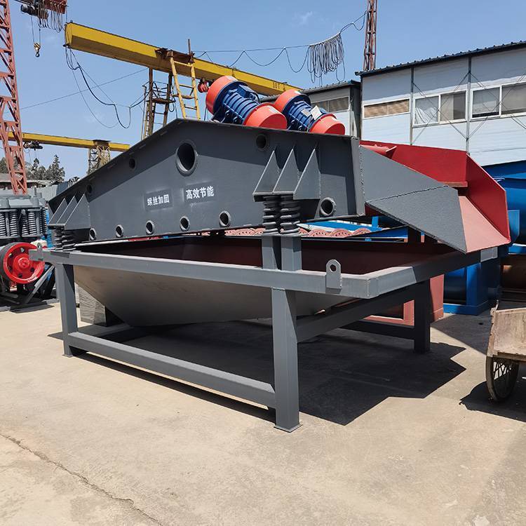 轻型直线脱水筛 各种尾矿干排沙筛沙 泥浆过滤处理系统