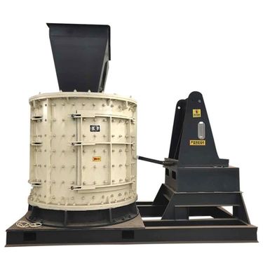 恒宏合金板锤立式打砂机 河卵石复合式破机 立轴式制砂机