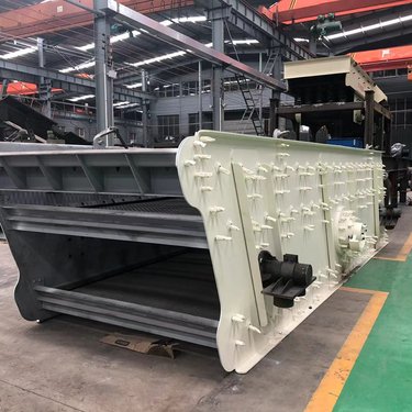 筛分设备多层选矿分筛机 直线筛震动筛选机 大型移动式振动筛