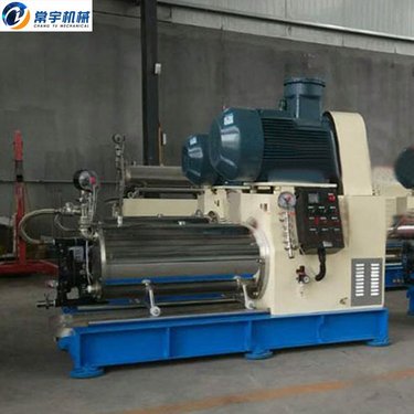 常宇 卧式棒销大流量型砂磨机 油漆乳胶漆催化剂超细农药砂研磨机