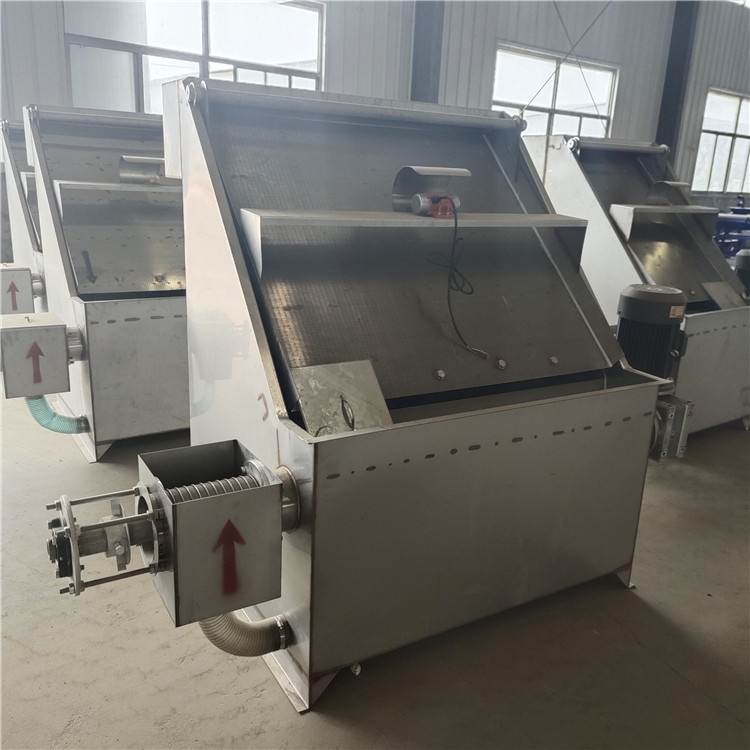 宏德 药渣固液分离设备 螺旋挤压脱水处理机 养殖场粪便脱水机