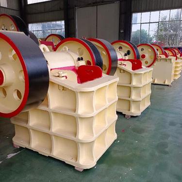 400x600颚式破碎机46鄂破日产500吨碎石机混凝土搅拌站专用粉碎机