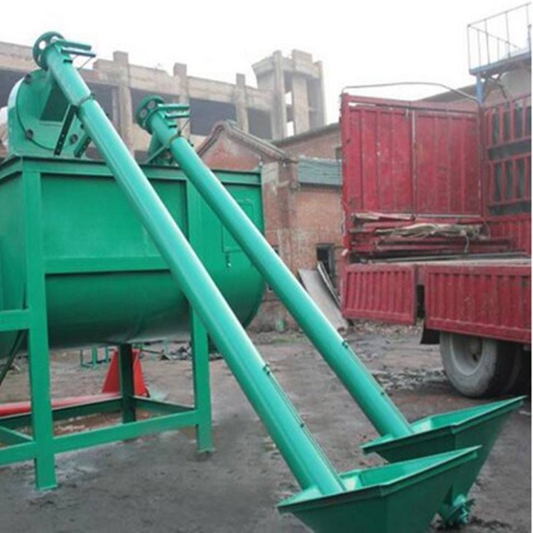 无轴螺旋提升机加工厂家LJY8 移动式螺旋输送机咨询XY1