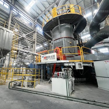 鸿程 时产60吨 钛精矿磨粉机干式磨高压悬辊磨定做