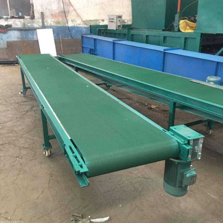 废纸皮带输送机  厂家直销袋装饲料输送机