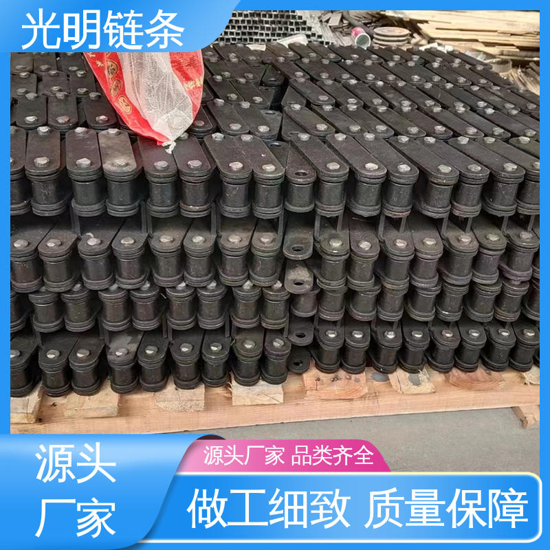 高精度耐磨不锈钢 12A弯板滚子链生产厂家 工业传输链条 光明