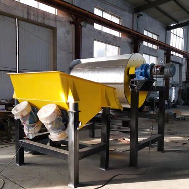 HUAMAI 废钢磁选机 上吸式磁选机器 汽车破废钢选铁机