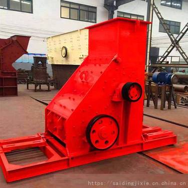 建筑垃圾双击破碎机 工地废砖废料破碎设备 石料双电机锤式制砂机