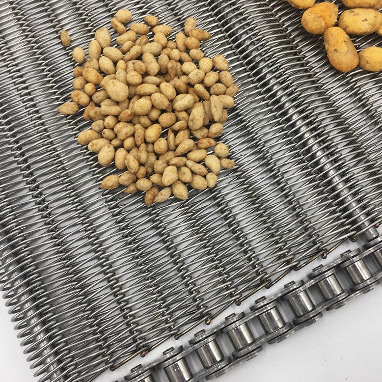 威诺 螺旋型网链 食品烘干冷却醒蒸隧道炉链条输送带 不锈钢304链网