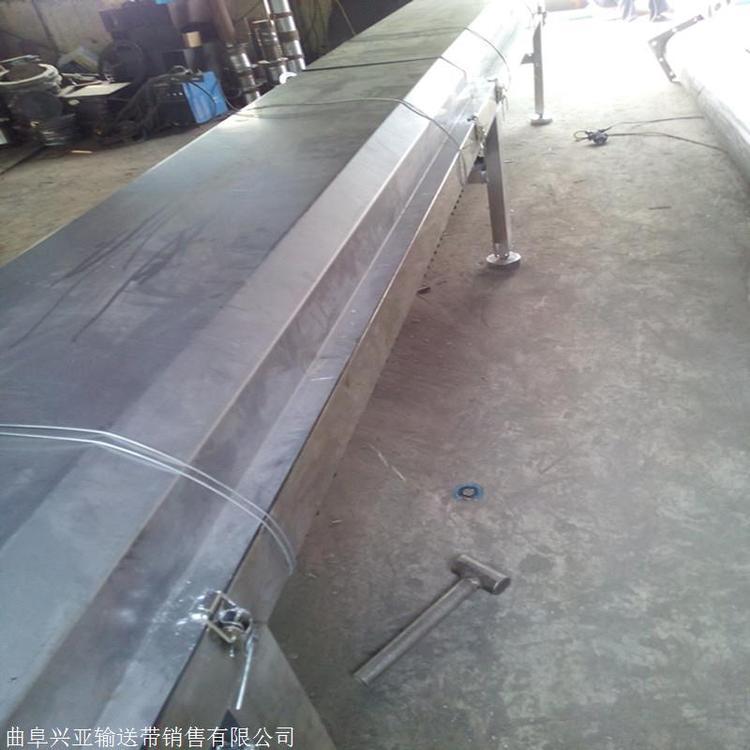 管状输送带厂家 Ljxy 伸缩式皮带输送机厂家 兴亚矿石输送机