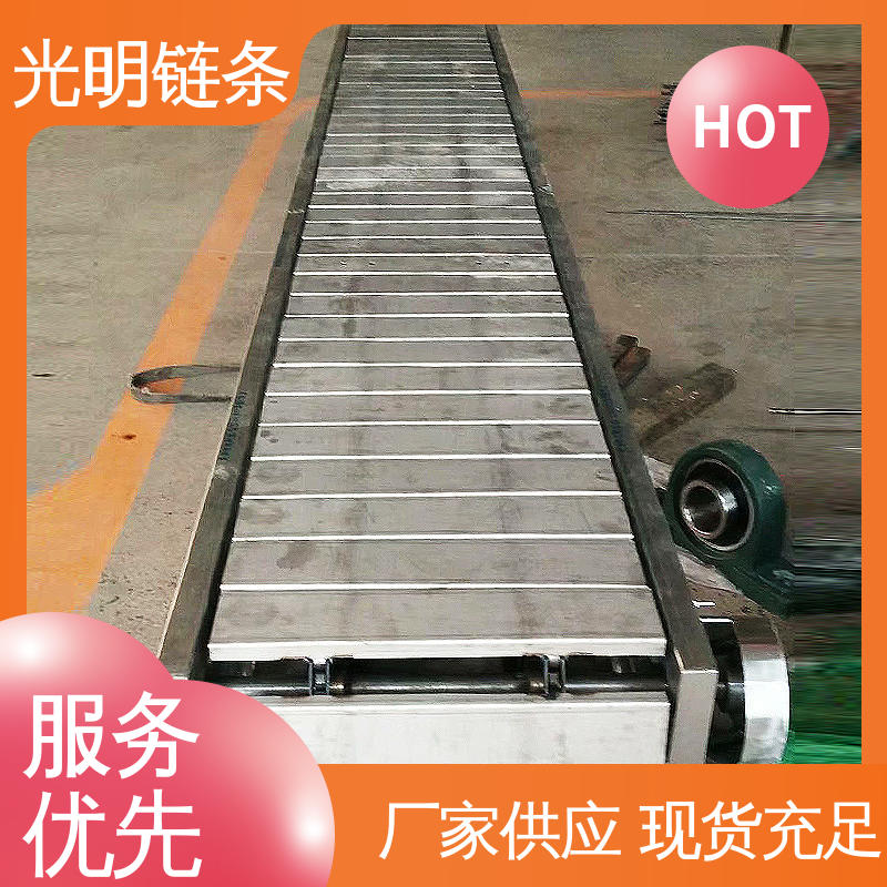 滚珠链板输送机 工业矿石加厚板式给料机 风冷杀菌 光明