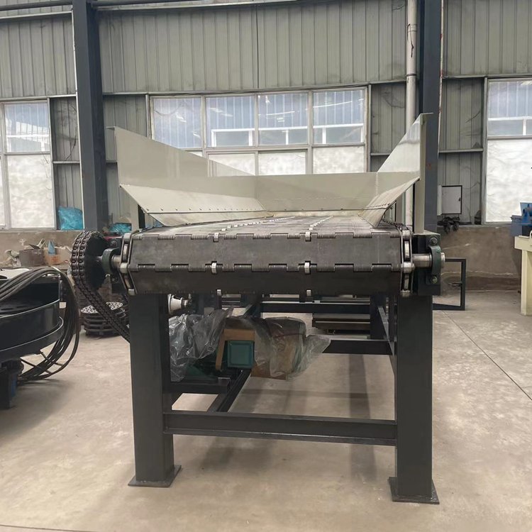 重型不锈钢链板输送机 建筑石料输送设备 全自动板式给料机