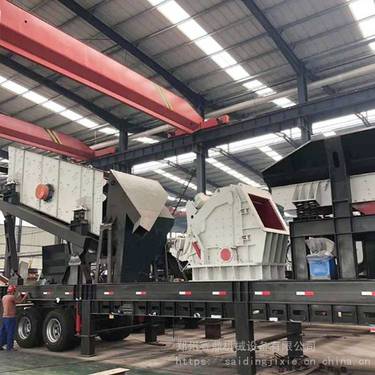 流动石子加工机器 移动砂石料破机 白云岩石料生产线 铁路道渣生产线