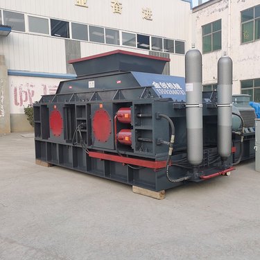 对辊液压制砂机 大型萤石珍珠岩破碎机 金联机械