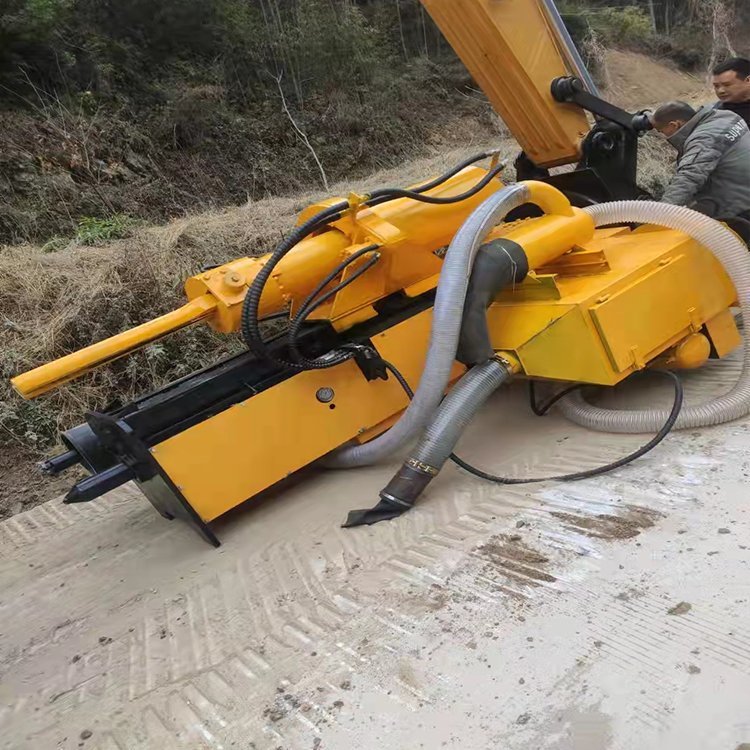 钻裂一体机履带式凿岩钻裂机 大劈裂开山机大型石方开采设备