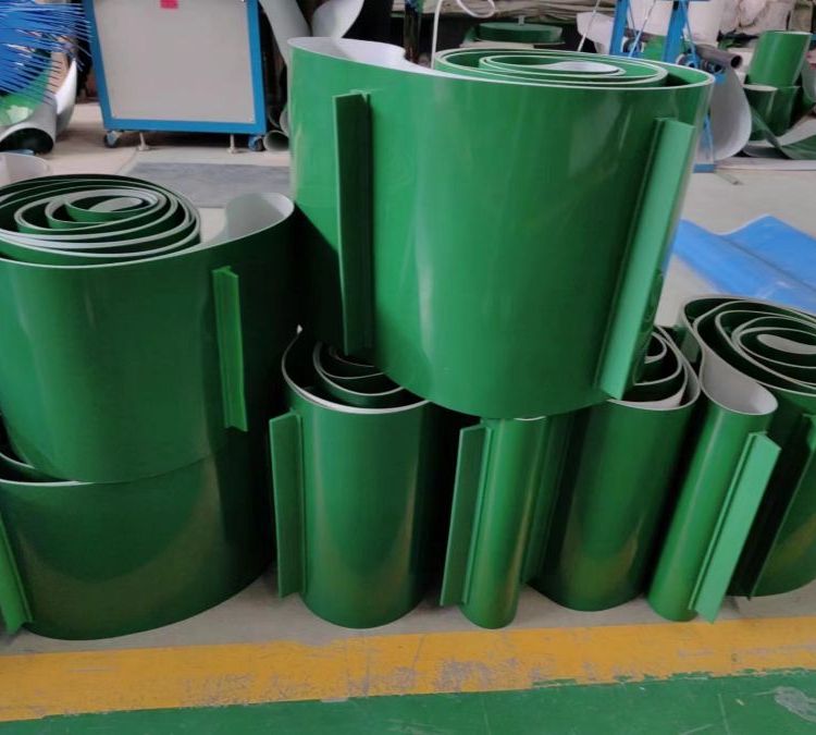 厂家生产环形传动带PVC输送带挡板传输带爬坡输送带平皮带