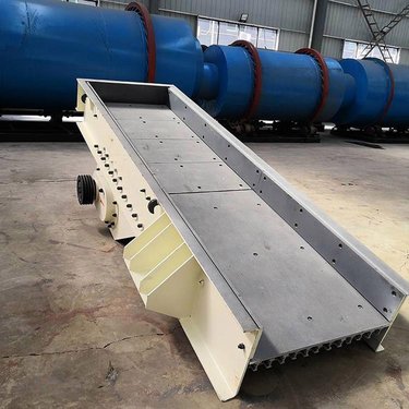 矿用均匀震动 石料全自动喂料设备棒条摆式输送给料机