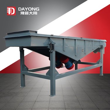 豫新大用 尺寸可定制 筛网使用寿命长 用于建材原料的筛分 直线筛