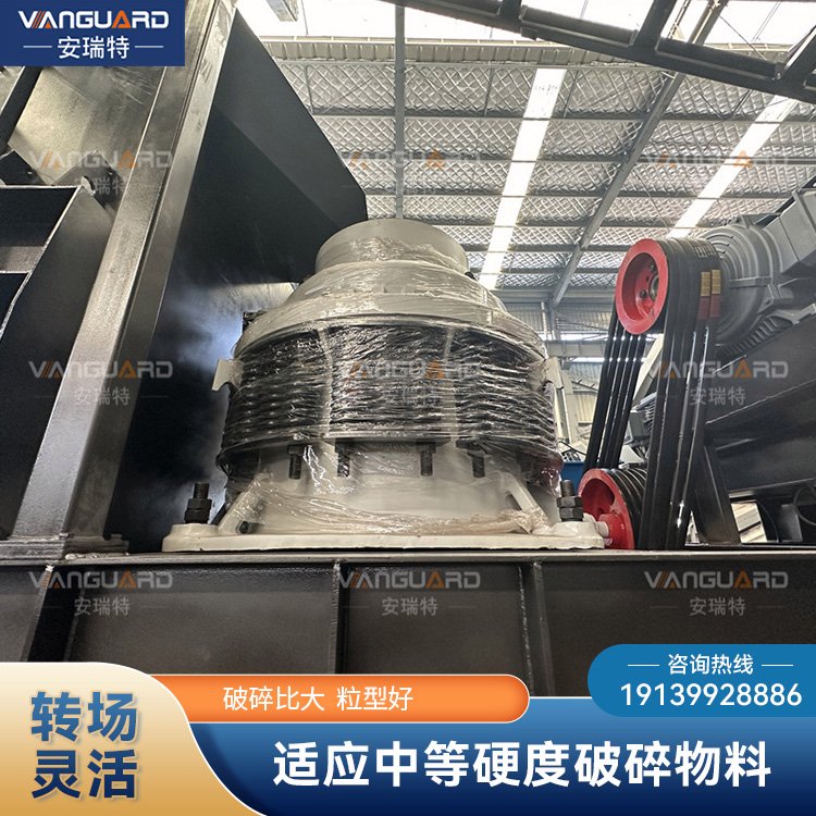 锤式破碎机 建筑石料用 移动式制砂机 河卵石粉碎设备