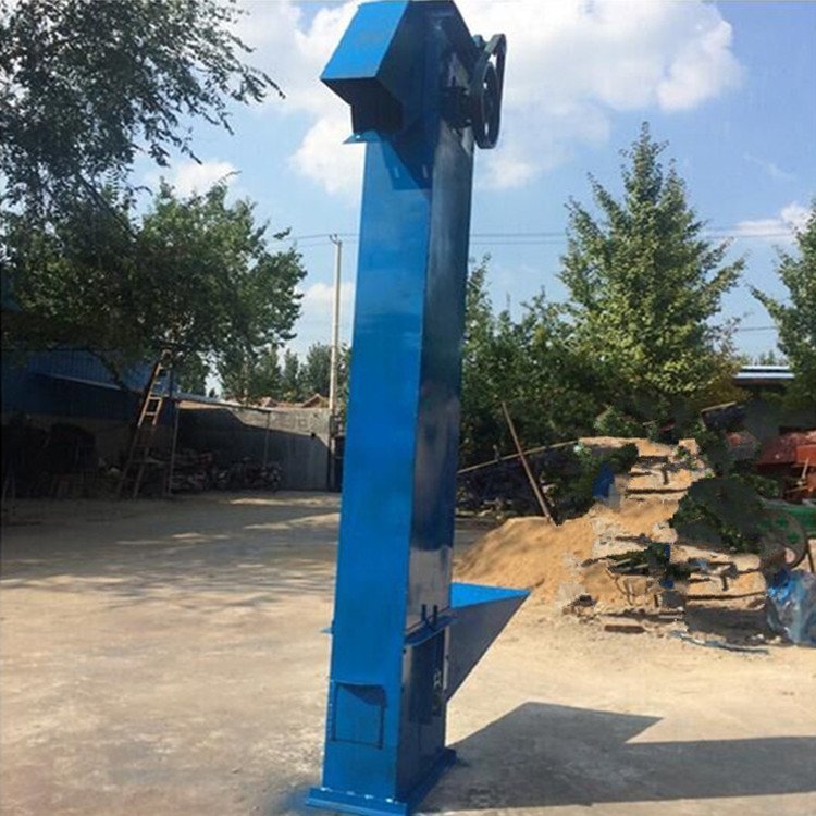 链式钢斗提升机 石渣粉垂直上料机 斗式输送机y6