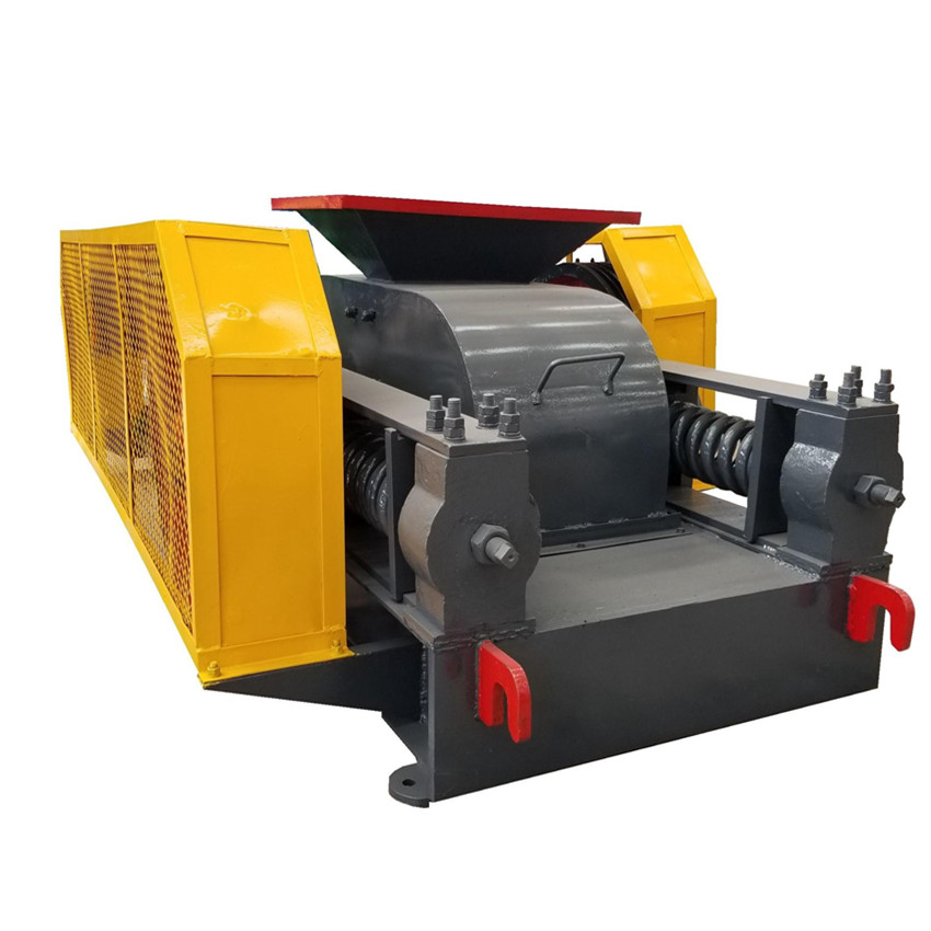 辊式细机 双辊煤炭选块破机 小型重晶石鹅卵石液压对辊制砂机