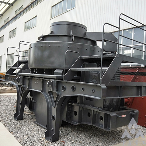 中鑫花岗岩粉打砂移动冲击式破 砂石线制砂机制砂设备 高产低耗