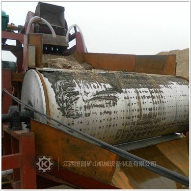 恒昌矿山半逆流磁选机 CT0518型号 湿选磁铁矿用 20t/h处理能力
